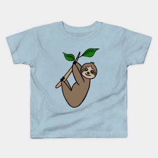 Cute Sloth Kids T-Shirt